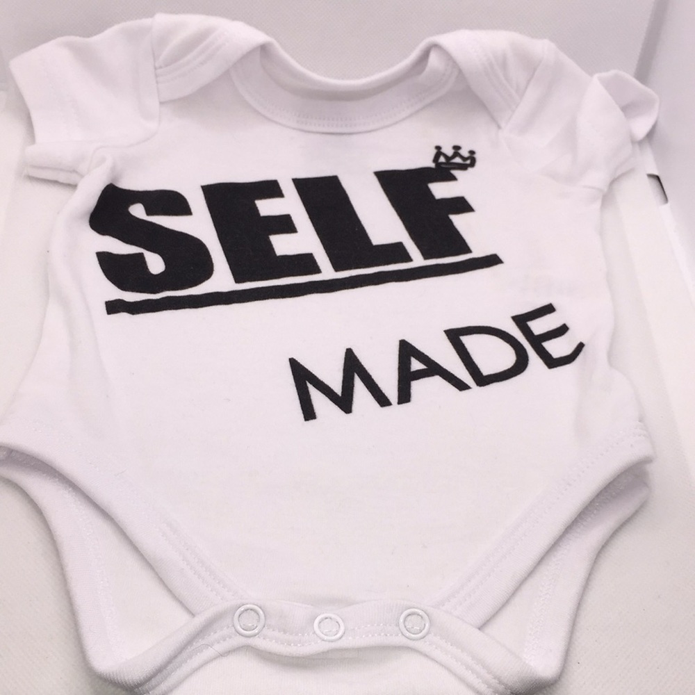Self Made Monkey Bars Infant Baby Bodysuit 6-9 Months